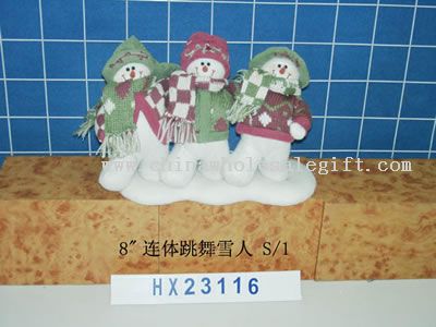 dancing snowman