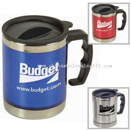 ACRYL OUTER STAINLESS STEEL LINER TRAVEL  MUG