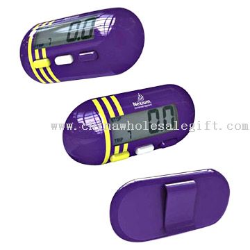 Capsule Shaped Pedometer for Health Care Promotion