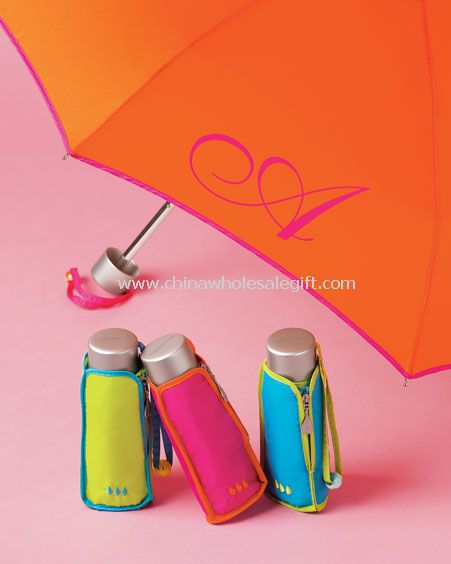 4 fold hand open super mini umbrella