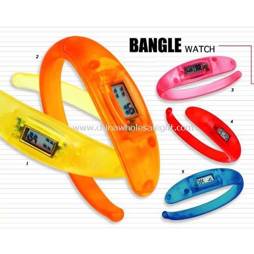 LCD Banggle Watch