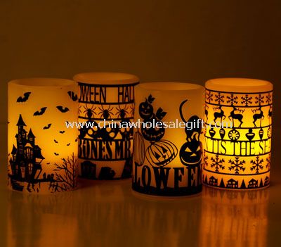 Led wax Candle for Halloween