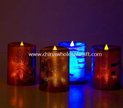 Led wax Candle for Halloween
