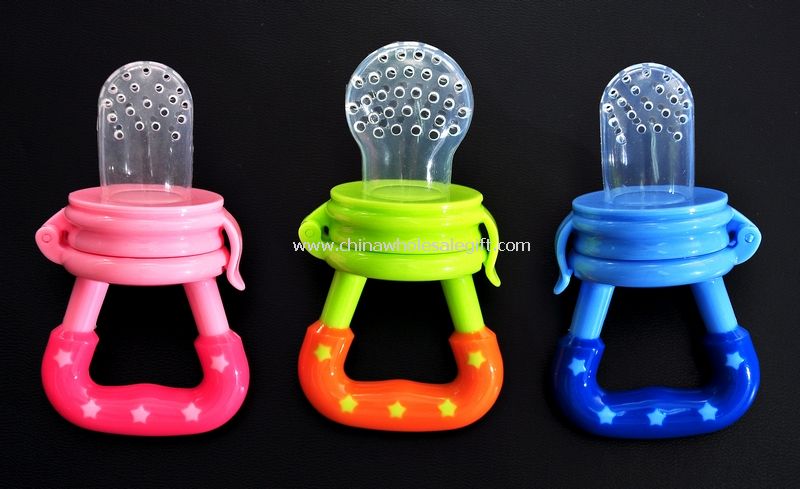 Silicone baby pacifier