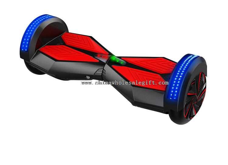 Self Balancing single wheel electric scooter with LED