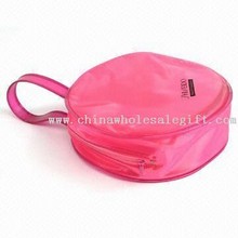 Circular-shaped Cosmetic Bag images