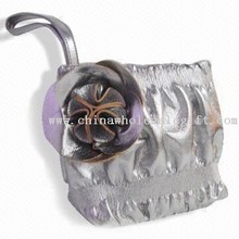 Silver PU Cosmetic Bag images