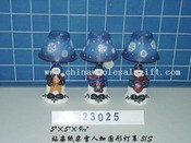 sitting pulp snowman with lamp-chimney 3/s images