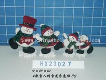 4-snowman on the snowflake images