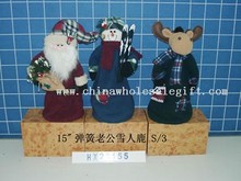 stretch santa&snowman&reindeer 3/s images