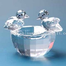 Crystal Gift - K9 Optical Crystal Birds Nest images