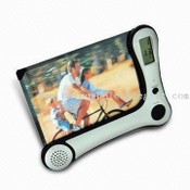 Photo Frame with Permanent Calendar and Large Logo Space images