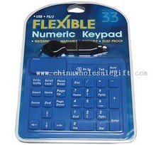 Waterproof flexible Number Pad images