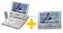 Portable DVD/DivX Player with Separated 7-inch LCD images