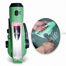 Crank Dynamo LED Flashlight images