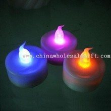 Flashing ABS Pillar Candle images