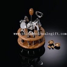 kitchen tools set with bamboo holder images