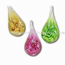 Foil Flower Pendants images