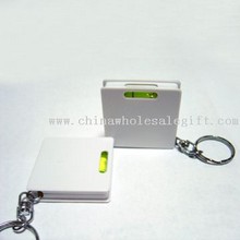 key ring tape measure square shape with water level images