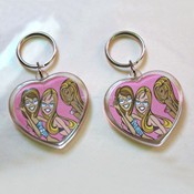 Acrylic Ultrasonic Keychain images