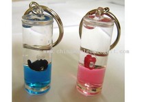 Oil Keychain-Column Shape images