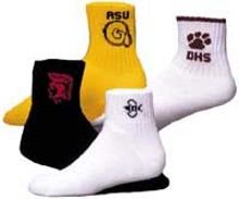 Custom Logo Quarter Team Socks images