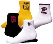 Custom Logo Quarter Team Socks images