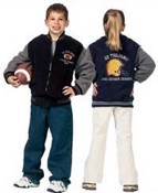 Youth Award Fleece Varsity Jacket images